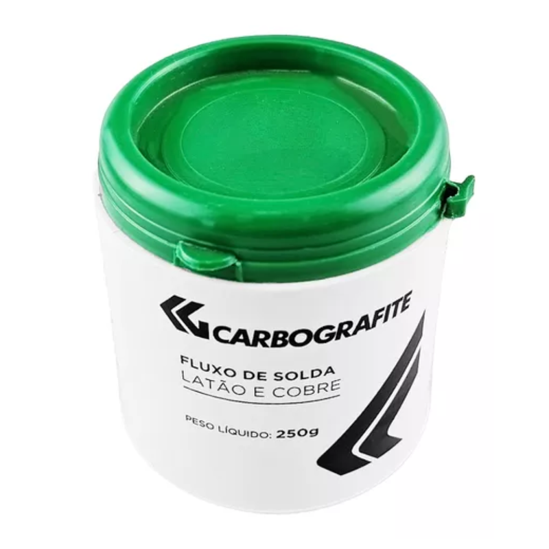 Fluxo de Solda Latão/Cobre 250GR Carbografite 010019610 - Alta