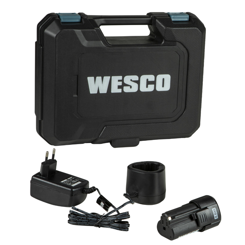 Parafusadeira e Furadeira de Impacto Brushless 12V 3/8 WS2558K2 Wesco