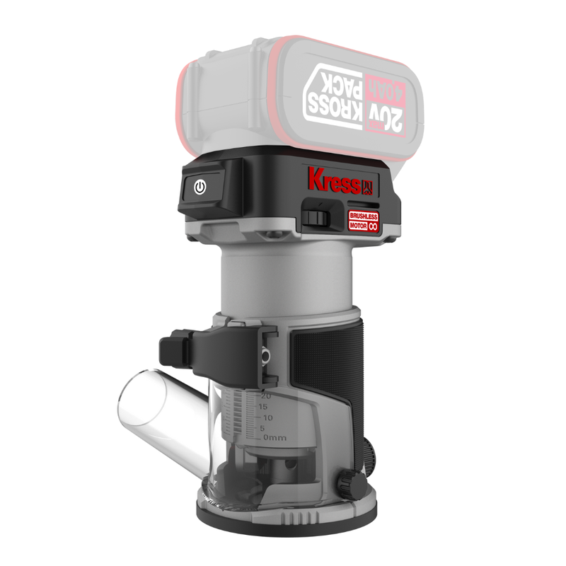 Tupia Laminadora Brushless 20V KUD26.91 Kress